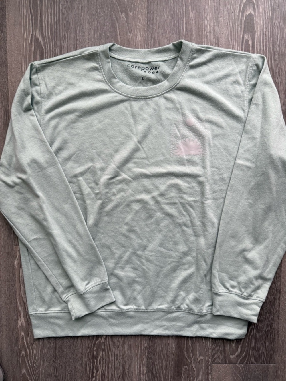 Women’s Crewneck Sweatshirt in Sage Green